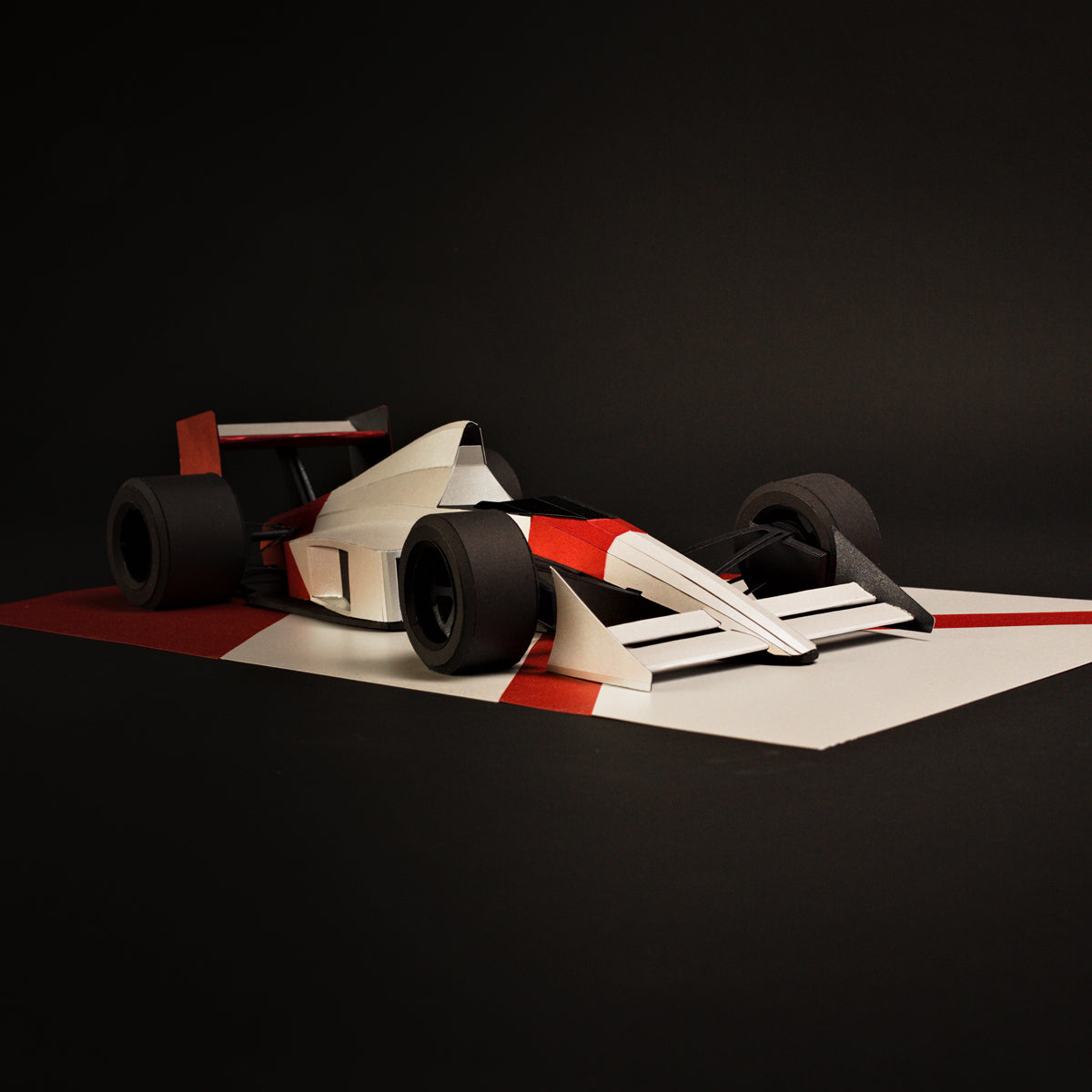 Formula 1 Legend car sculpture - Side view