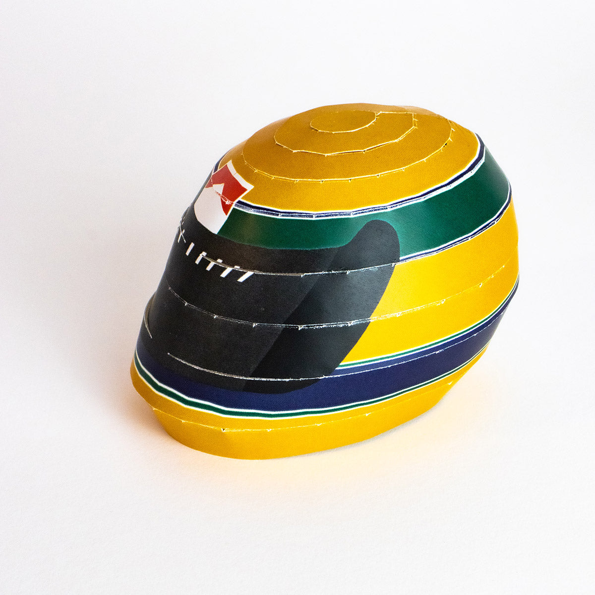 Senna Helmet 1:4 - Printable Template